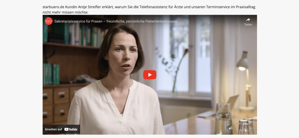 Artikelbild starbuero als Telefonzentrale