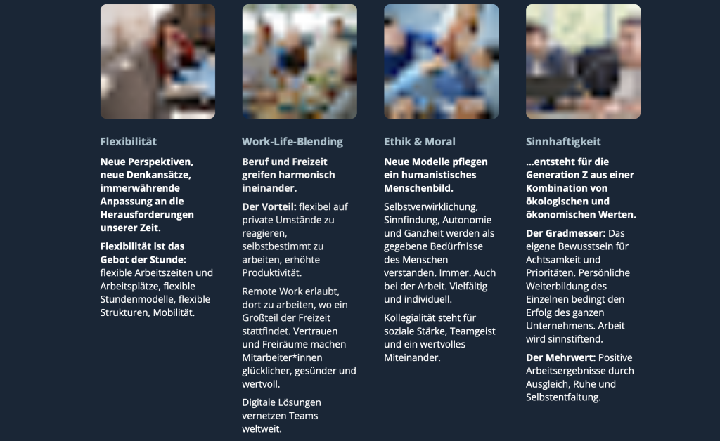 Der Wandel der Arbeitswelt Themen